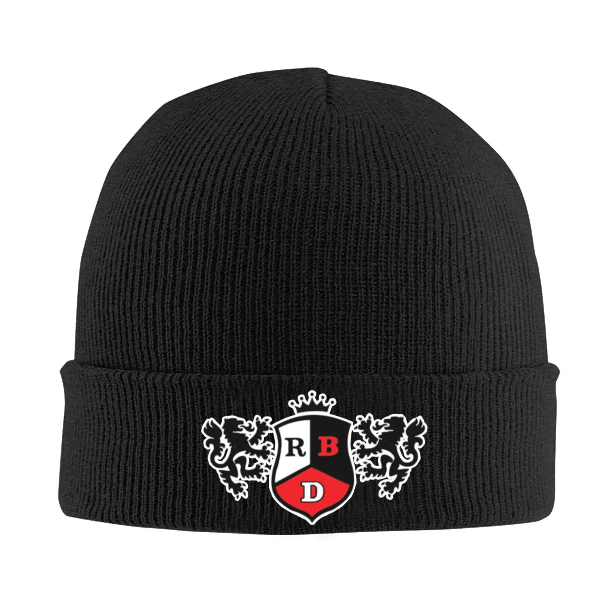 Custom Rebelde Mexican Latin Pop Skullies Beanies Caps Streetwear Winter Warm Men Women Knit Hat Adult RBD  TV Show Bonnet Hat