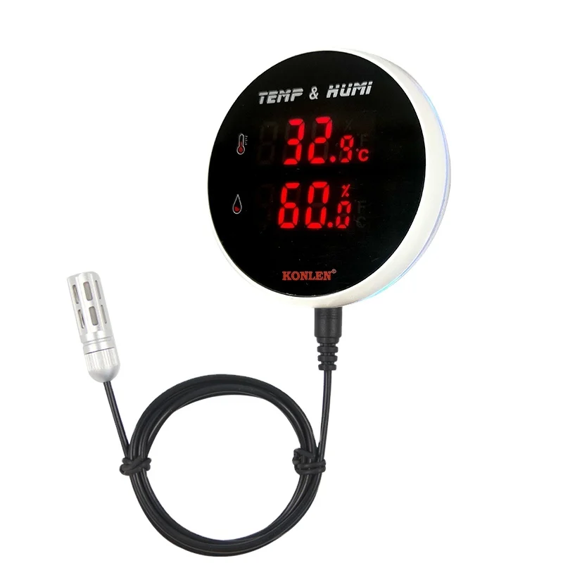 WIFI Temperature Humidity Sensor External Digital Smart Life Hygrometer Room Thermometer Plant Refrigerator Incubator