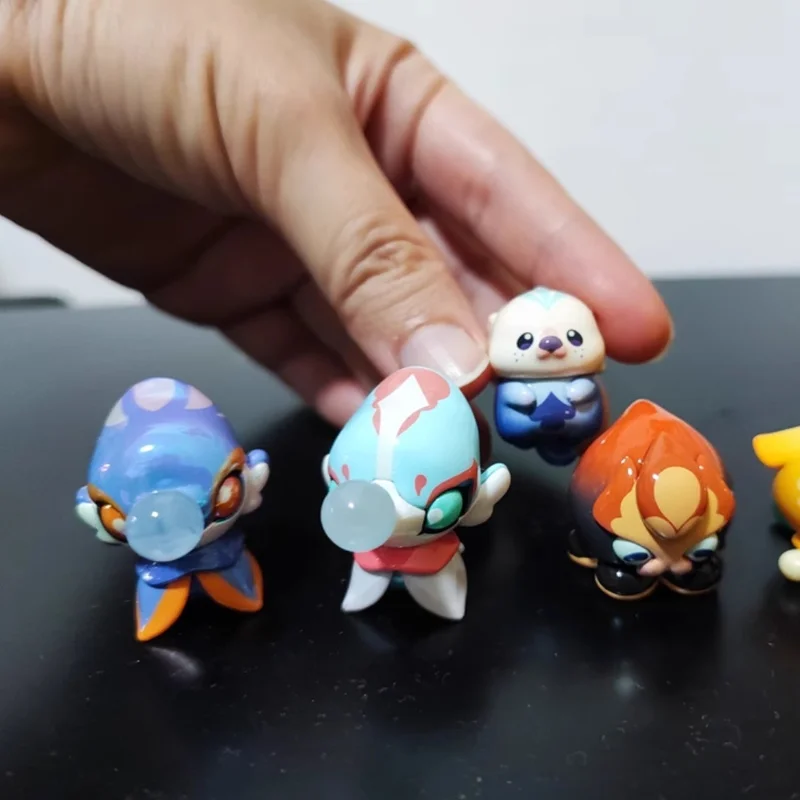 جديد Genshin Impact سلسلة البحر الأصلية مخلوقات الخيال حقائب صغيرة عمياء علب العصرية لطيف الخرز طبعة محدودة تحصيل