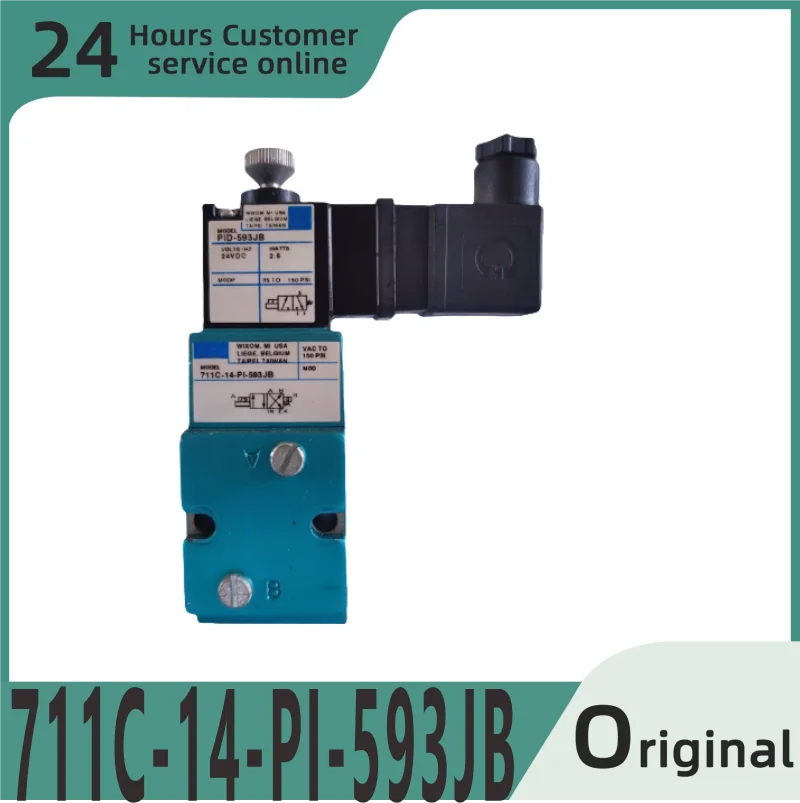 

Brand new original solenoid valve 711C-14-PI-593JB PID-593JB
