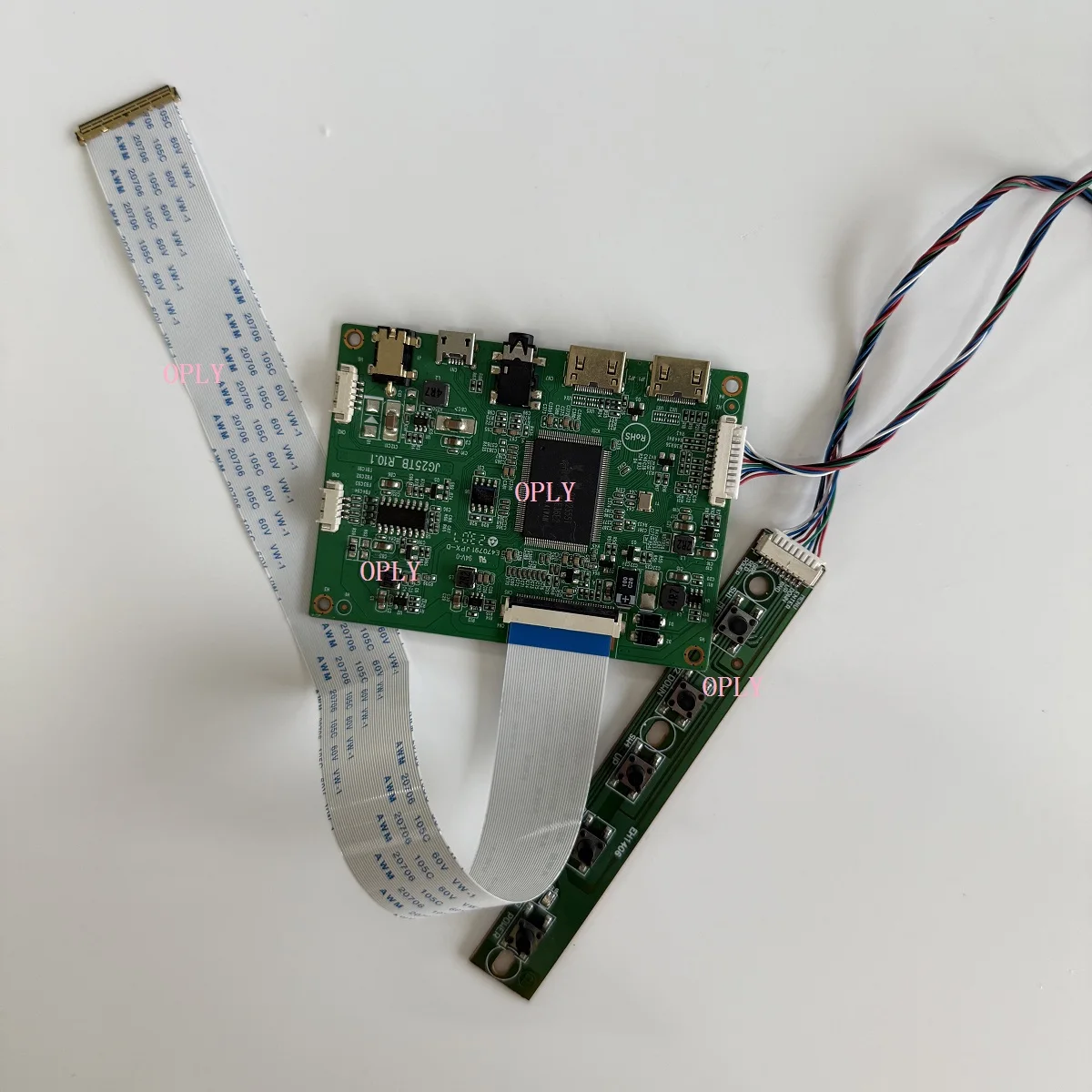 EDP mini Controller Board Micro 2 HDMI-compatible kit for B140HAN01.7/B140HAN01.8 1920x1080 monitor LCD Display screen Panel LED
