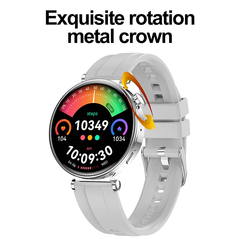 Smart Watch 1.32 Inch Color Screen Wireless Call Custom Dial Blood Oxygen Monitoring Android Phone Smart Watch Fashion Women