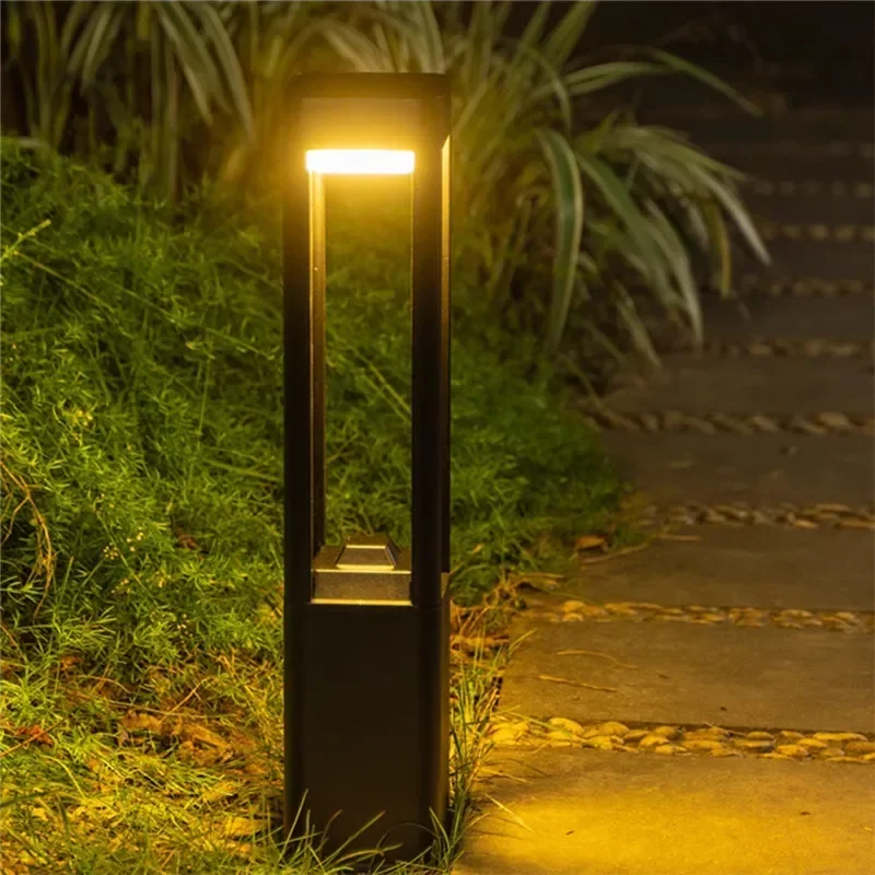 GISELLE Contemporary Outdoor Lawn Lamp LED Electric Waterproof Villa Garden Courtyard District Residential Quarters Lawn Lamp ﻿