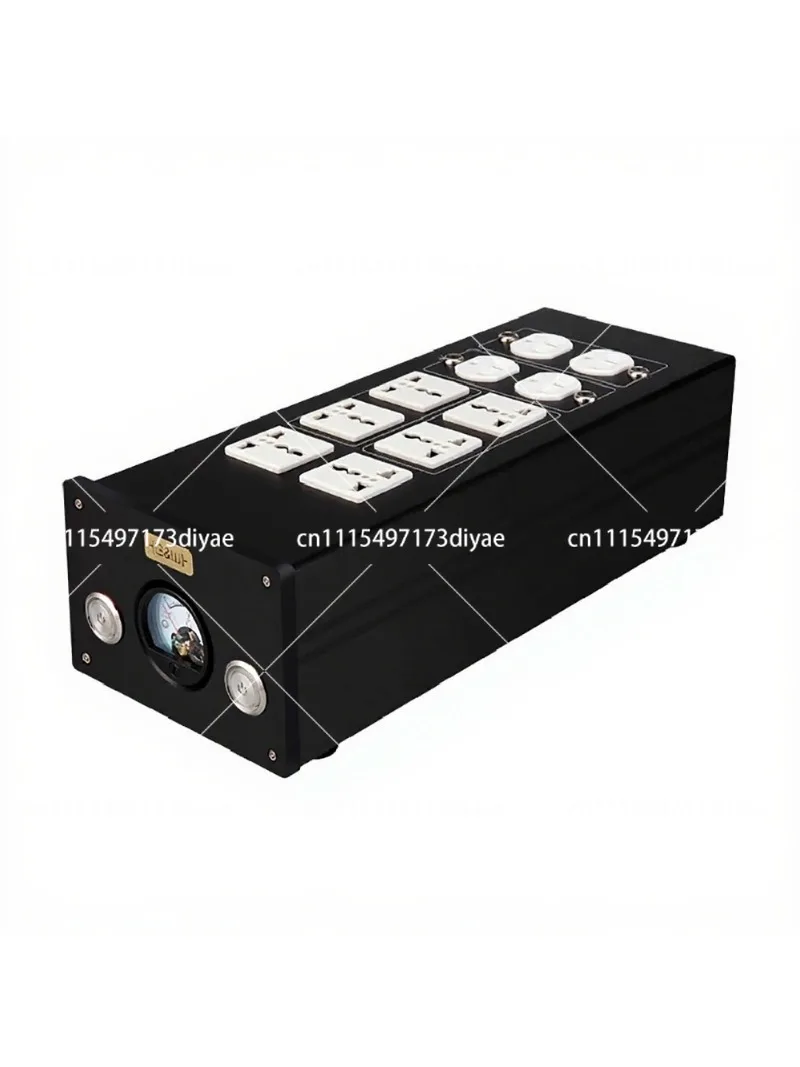 HiFi Audio Power Filter Surge Protector Noise Suppressor Purifier 220V Anti-Interference Voltage Display