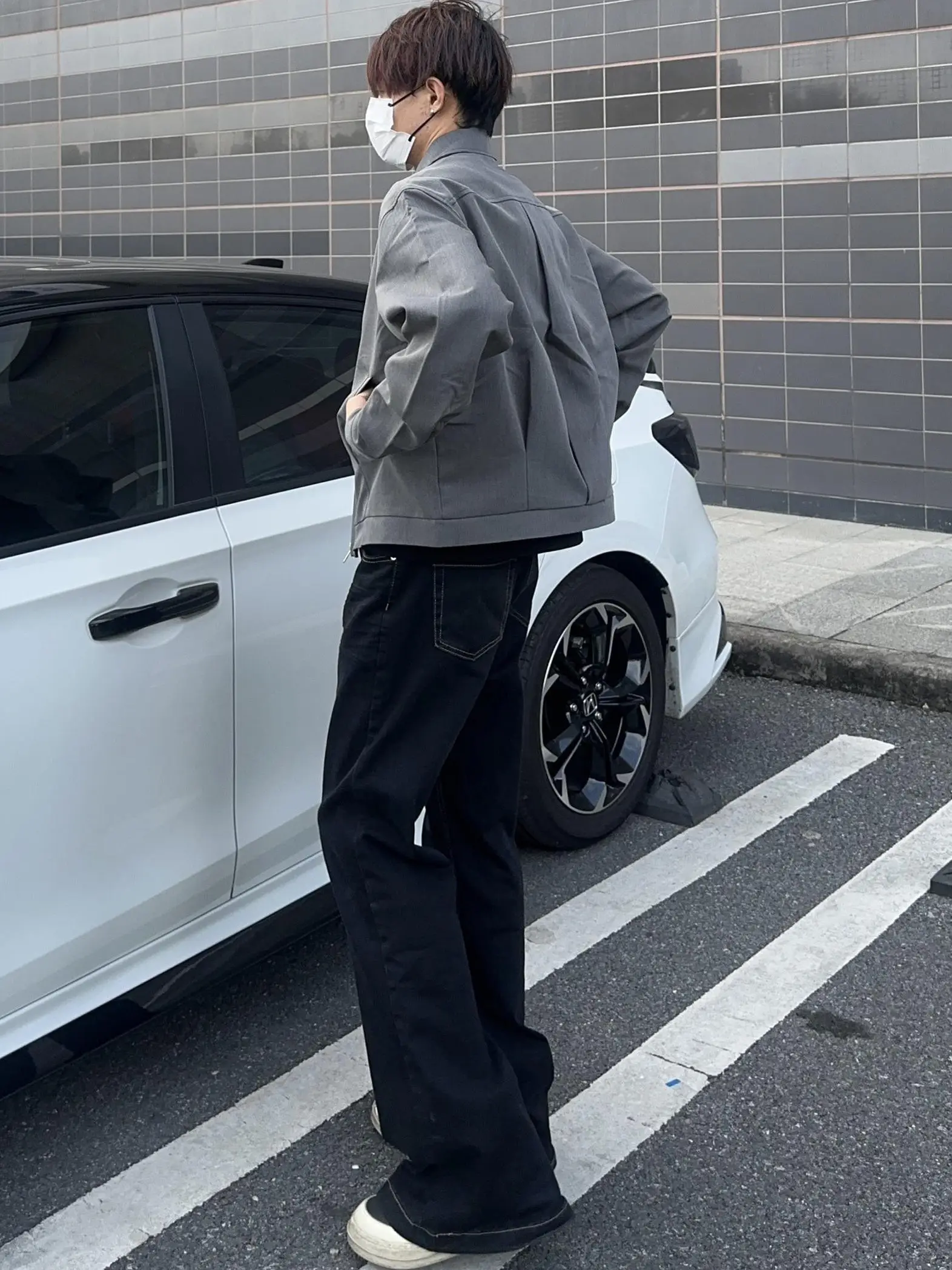 

Мужское пальто в стиле ретро в американском стиле, повседневное весенне-осеннее элитное пальто Adstrative, длинное пальто из полиэфирного волокна