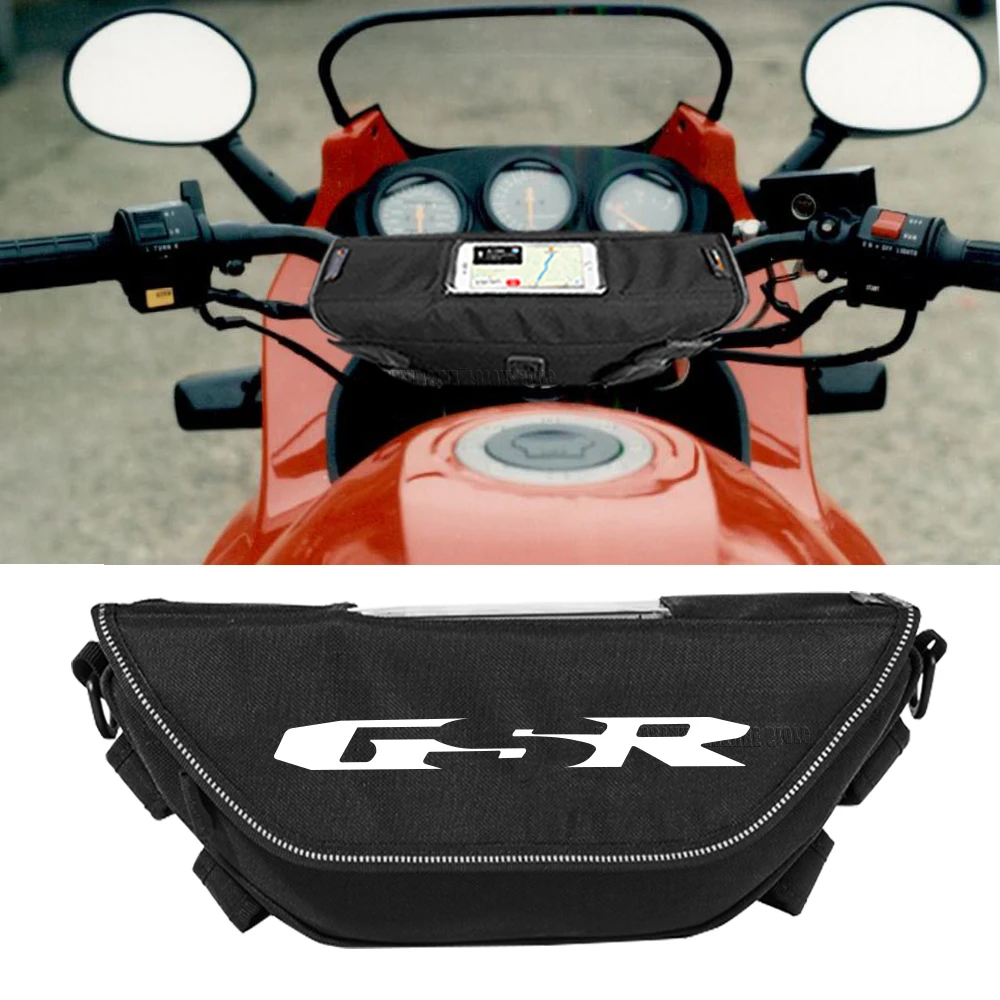 For GSR 750 600 400 GSR400 GSR600 GSR750 Waterproof motorcycle handlebar travel navigation bag