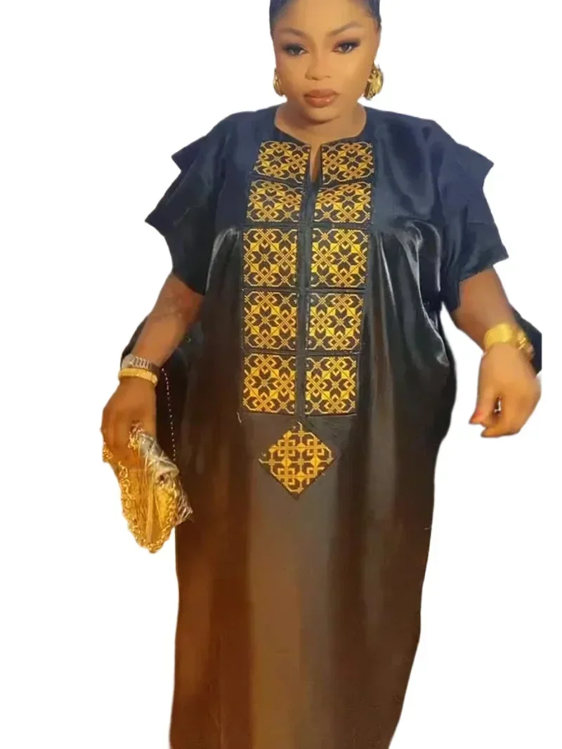 

African Dresses for Women Traditional Africa Clothing Dashiki Ankara Outfits Gown Abayas Robe Muslim Kaftan Maxi Long Dress 2025