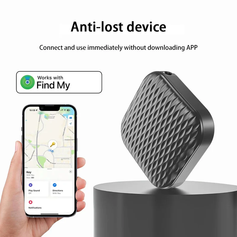 

Умный мини-локатор слежения для Airtag Findmy, глобальный поиск, локатор против потери, мини-круглый трекер для детей, собак, домашних животных, новинка 2023 года