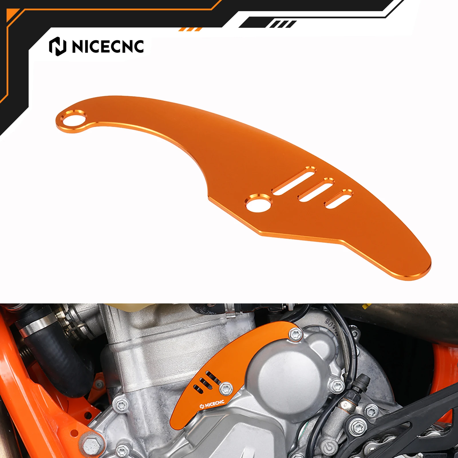 

NICECNC For KTM EXCF 350 EXCF 250 For Husqvarna FE250 FE350 2017-2022 GasGas EC250F EC350F 2021-2022 Stator Cable Protection