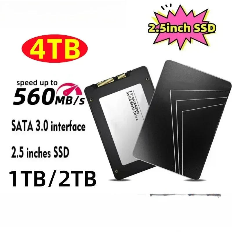 Solid State Drive 1TB4TB 2TB 2.5 inch SATA3.0 notebook built-in SSD