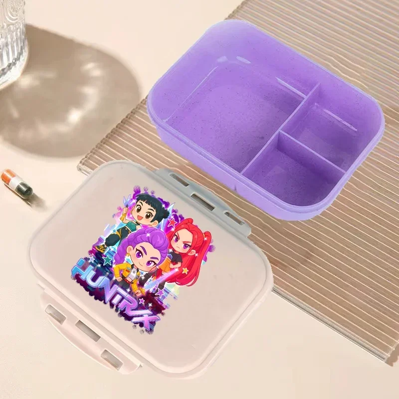 KPOP  Lunch Box Anime Food Storage Containers School Picnic Lunchbox Office Dinner Case Gift