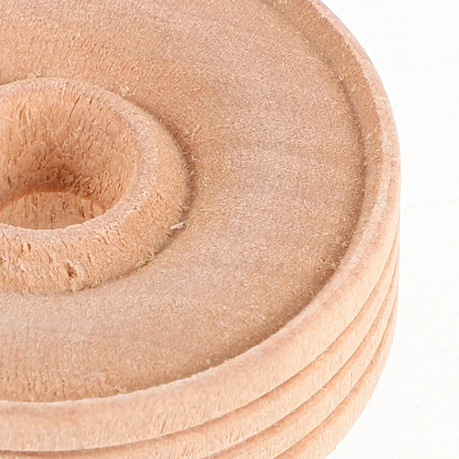 30Pcs Unfinished Wooden Wheels Craft Supplies 1.38 Inch Solid Wood Wheels with 6Mm Hole Smooth Polished Surface for Painting DIY