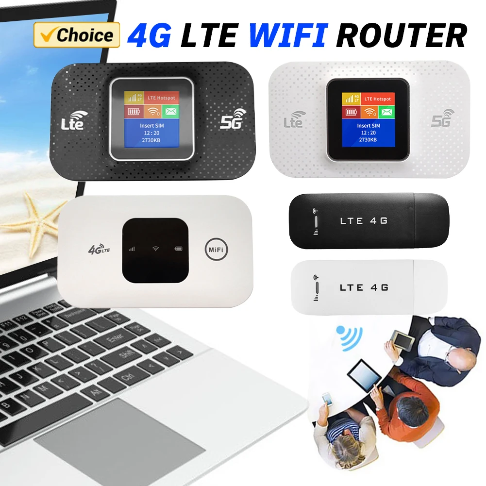 

4G Lte WIFI Router Sim Card Slot Wireless Portable Router 3650mAh Unlock Modem Mobile WiFi Router Pocket WIFI Router for Car