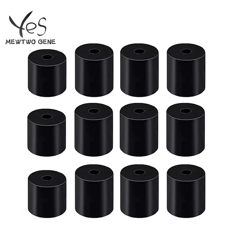 3D Printer Heat Bed Leveling Parts Silicone Column Solid Mounts Leveling Spring Replacement Part （12PCS ）