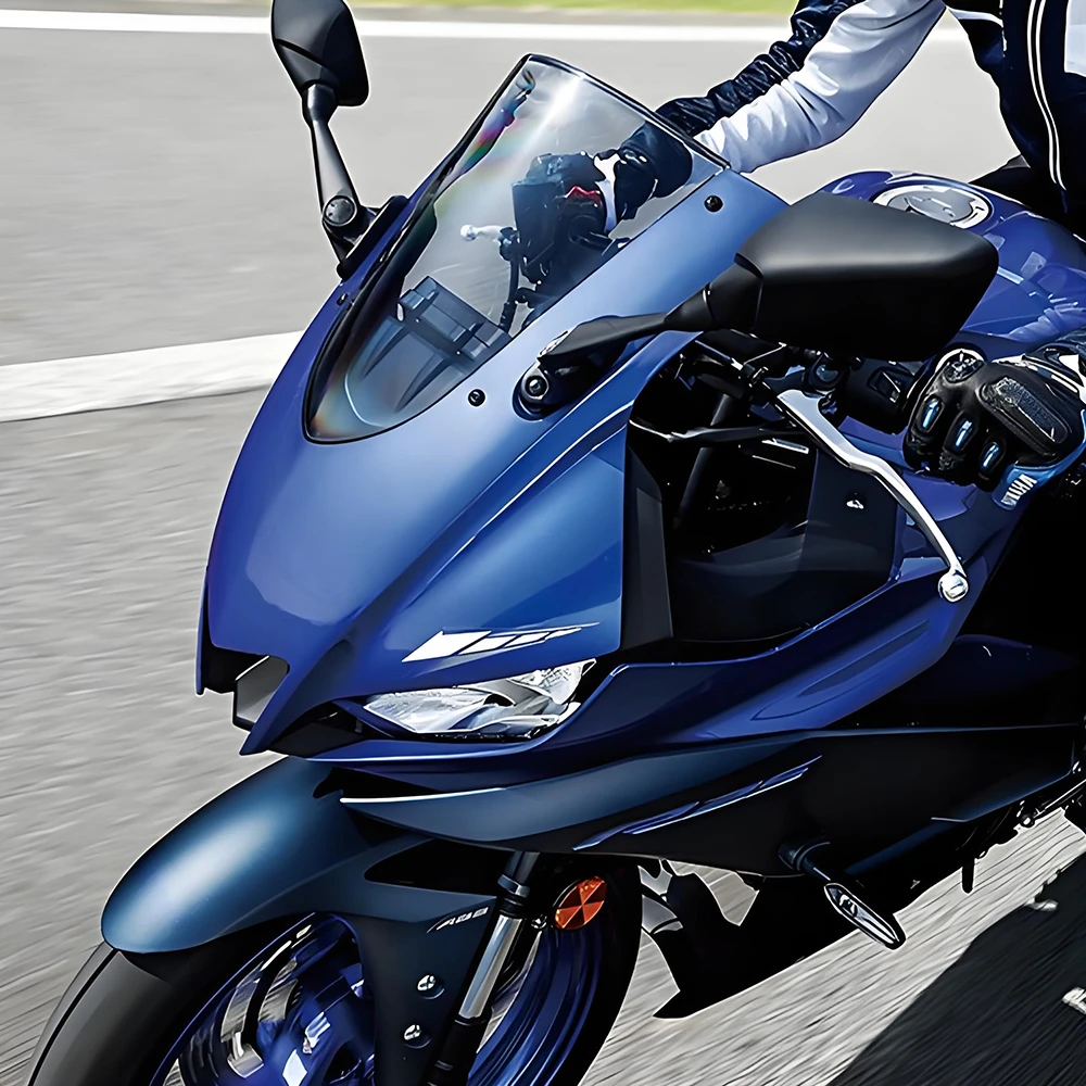 لياماها YZF-R3 YZF-R25 YZF R3 R25 الزجاج الأمامي الرياح منحرف دراجة نارية 2019 2020 2021 2022 2023 2024 2025