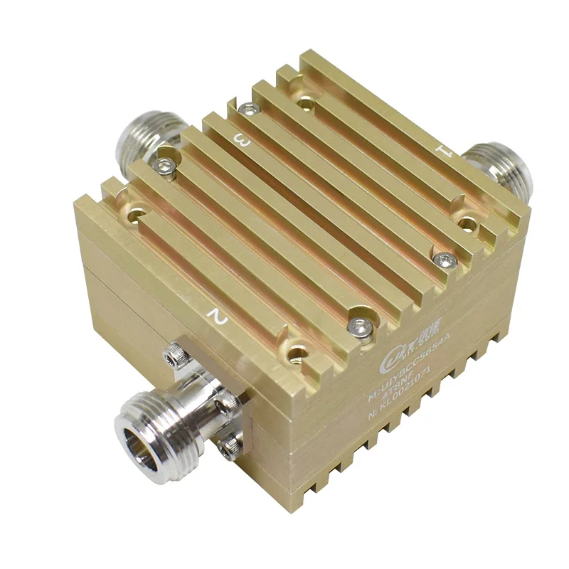 High Power 300W 4.0~8.0 GHz Full Bandwidth C Band Broadband Coaxial Circulators