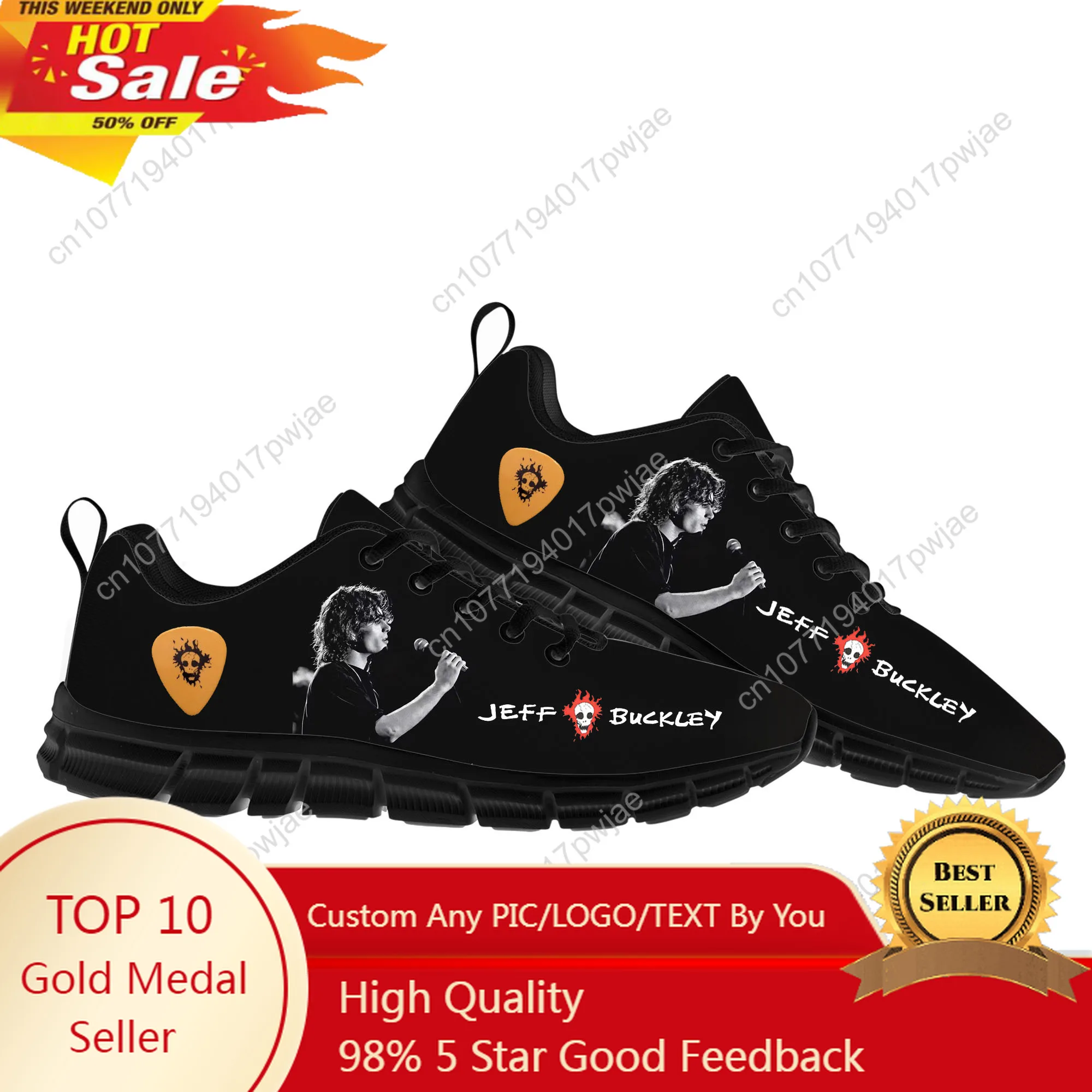 

Jeff Buckley Singer Sports Shoes Mens Womens Teenager Sneakers Lightweight Casual Hiking Sneaker Custom Built Shoes