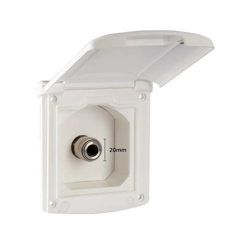 RV Modification Parts: Towing Quick-connect Water Inlet, Pressure Water Inlet Outlet, External Shower Head, Valve Port