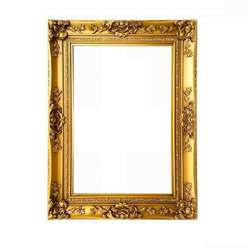 Customized European Retro Solid Wood Frame Many Design For Selection