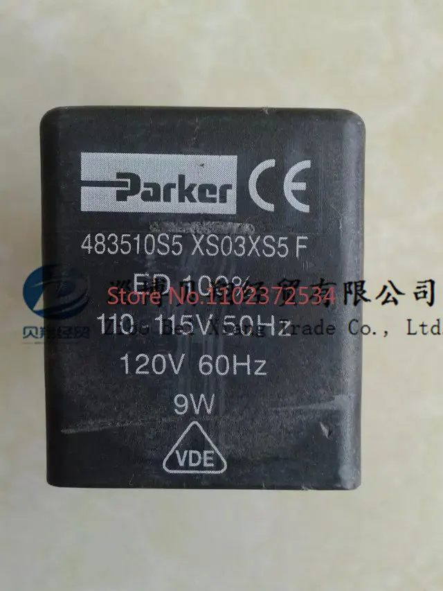 

Parker PARKER solenoid valve coil 483510S5 XS03XS5F 9W