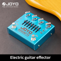 JOYO R-26 Monomyth Bass Preamp Electric Effect Pedal 6-band Graphic EQ Control Real Amplifier Tone Simulation Bass Pedal