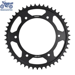 For BMW F 650 F650ST F650 Dakar F650 GS 01-05 G650 GS 11-15 Motorcycle Accessories Rear Sprocket 20CrMnTi 520-47T 520 Chain 47T