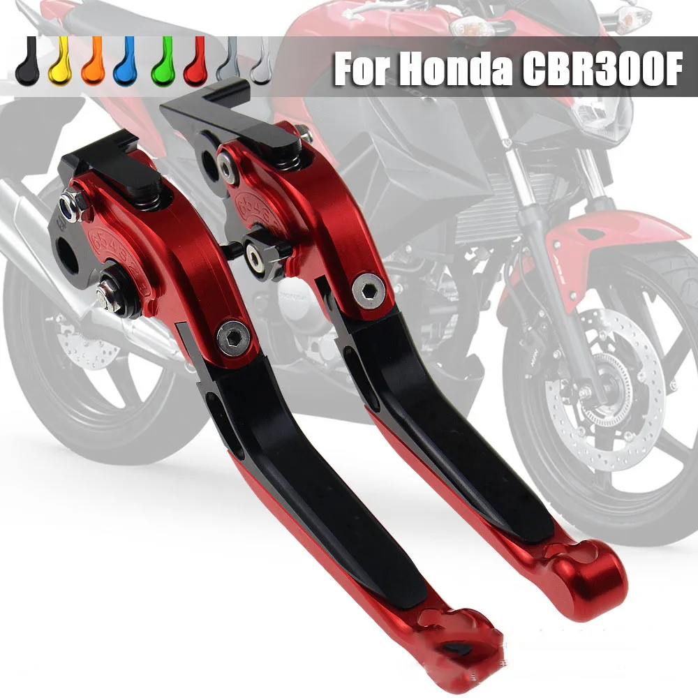 

For Honda CBR300F 2014-2019 Motorcycle Brake Clutch Levers CNC Foldable Anti-breakage Adjustable Modified Clutch Brake Levers