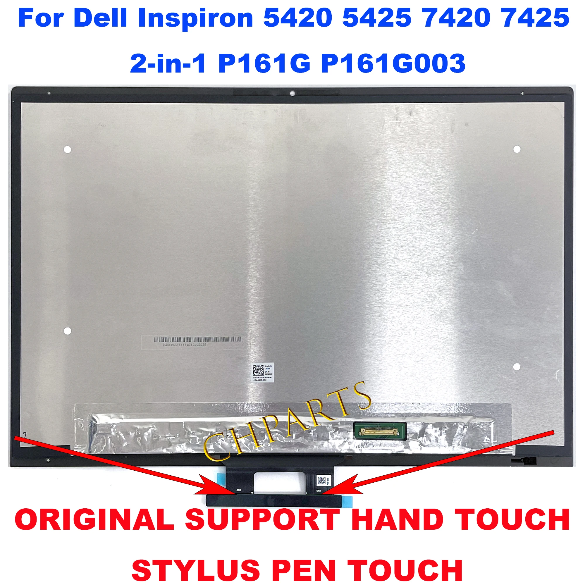 Fhd Mais para Dell Inspiron 7425 2-em1 P161g P161g003 Lcd Montagem de Substituição da Tela de Toque sem Moldura Display 14