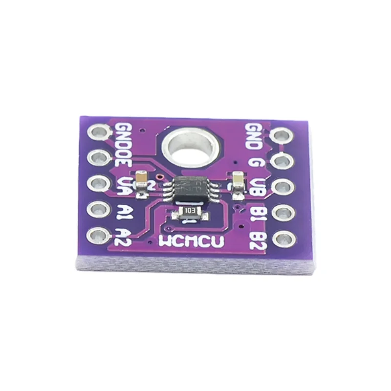 TXS0102 ตัวแปลงระดับแรงดันไฟฟ้าแบบสองทิศทาง 2 บิต, โมดูลบอร์ดแปลงระดับ I2C IIC 2 ช่องสัญญาณ