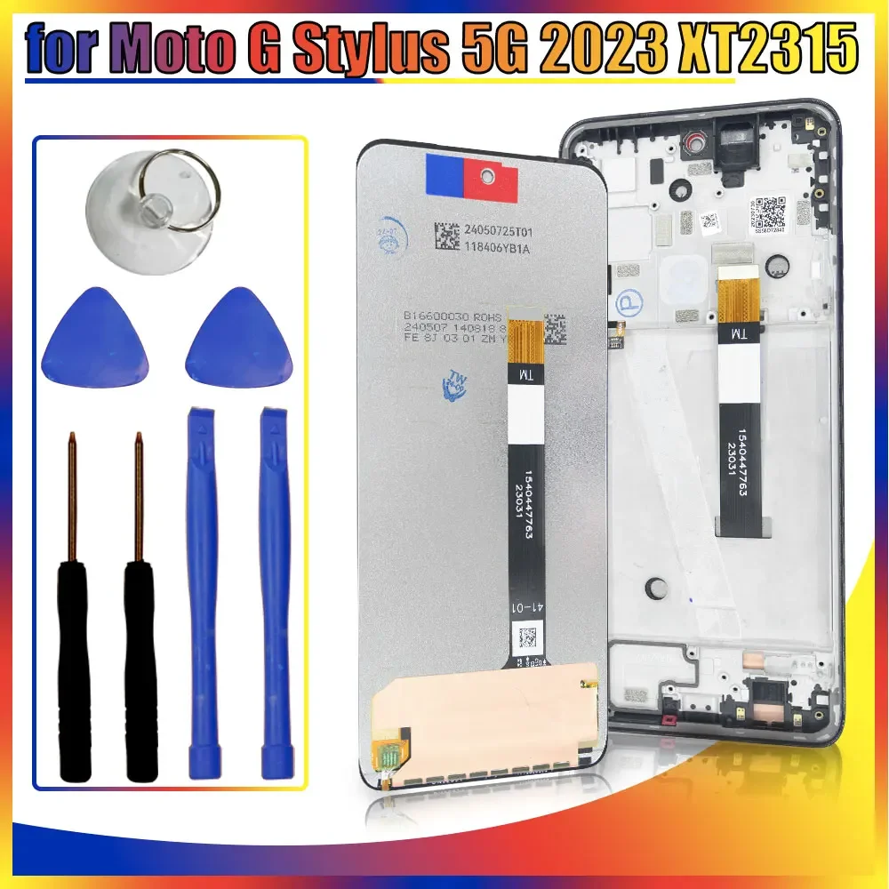 

Tested LCD for Motorola Moto G Stylus 5G 2023 LCD Display Touch Screen Digitizer Replacement for Moto G Stylus 5G 2023 XT2315-1