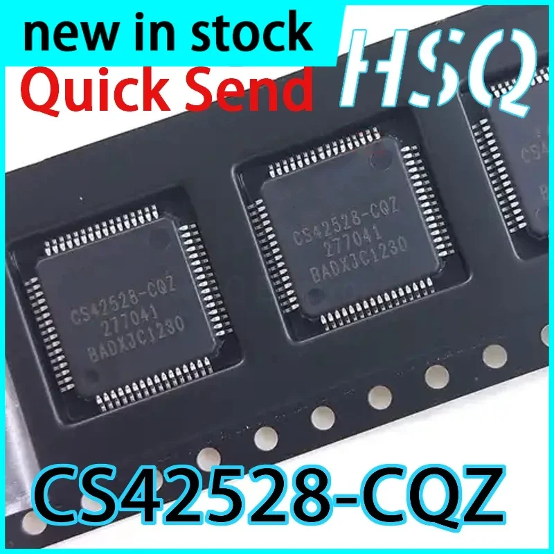 1PCS New CS42528-CQZR CS42528-CQZ LQFP64 /2 in/out/audio Codec