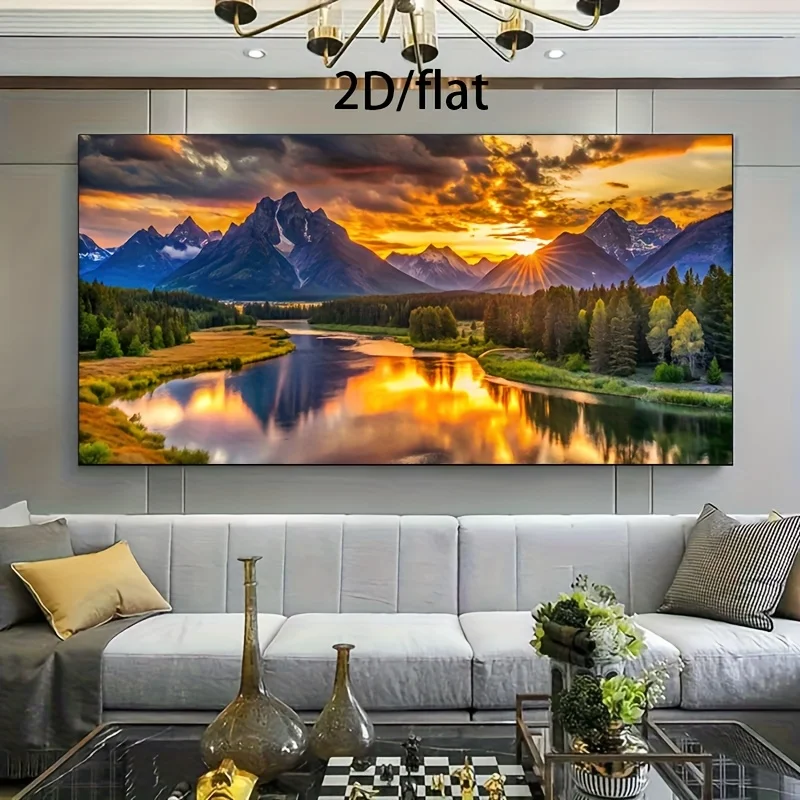 

Modern The Golden Tree of Life Canvas Painting Art for Living Room Modern Canvas Poster for Bedroom, Office Decorate No Frame