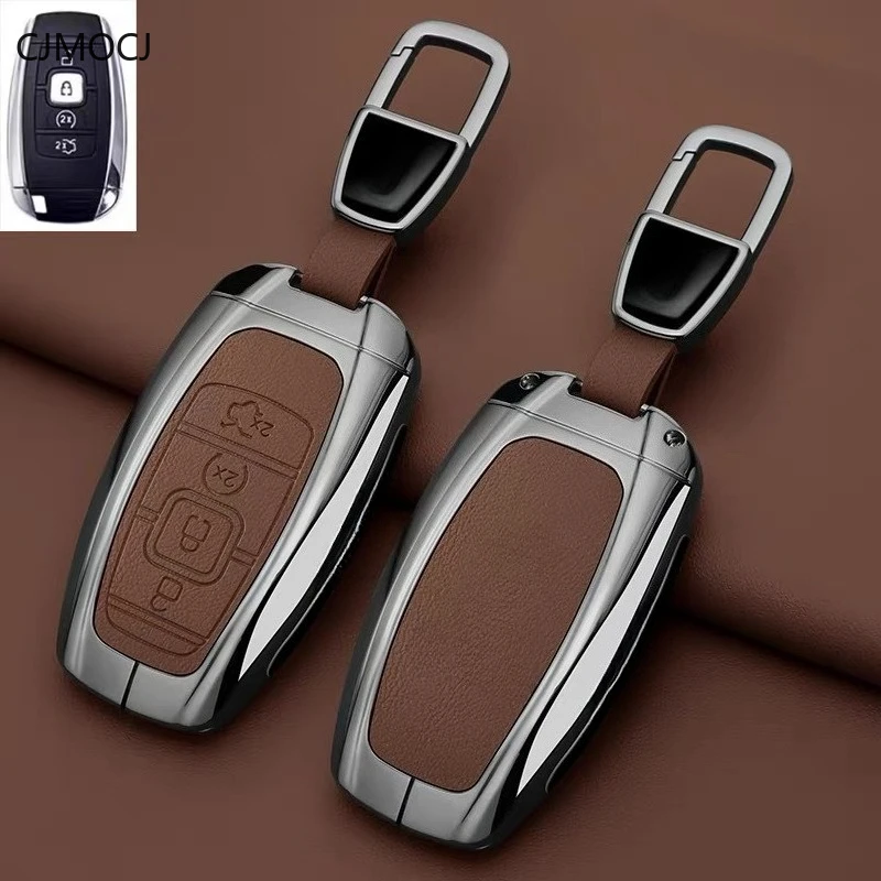 

Premium Zinc Alloy Key Cover Case for Lincoln Z/Nautilus/Corsair/Aviator/MKX/Navigator/MKZ/Continental/MKC - Key Fob Shell