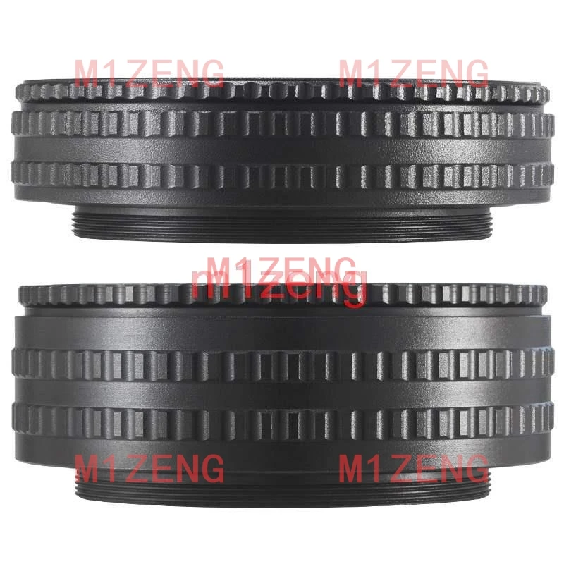 m65-m65 17-31 25-55 M65 to M65 Mount Macro Extension Tube Focusing Helicoid Ring Adapter 17mm-31mm 25mm-55mm for camera lens