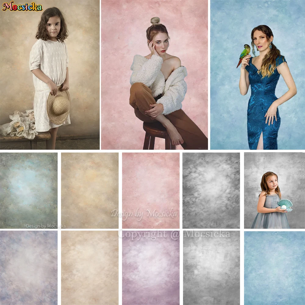 Abstract Gradient Backgrounds for Photography Studio Maternity Newborn Art Portrait Photo Backdrop Baby Shower Photobooth Props