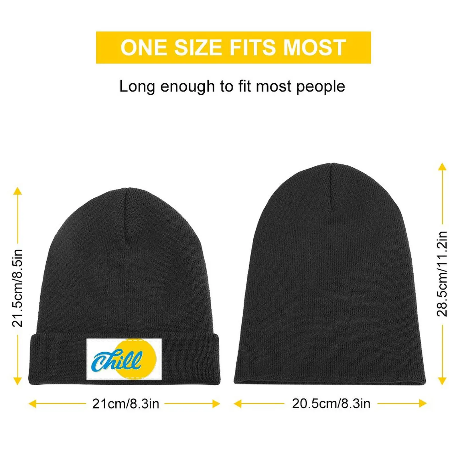 Chill Logo V2 - Aruba Knitted Cap Designer Hat Fashion Beach fashionable Women's Hats Men's