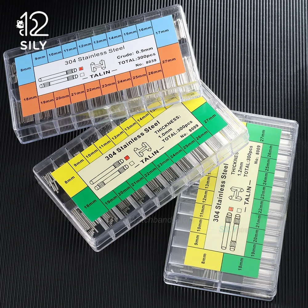 300pcs Watch Band Split Bar Link Pins, Accessory Pack