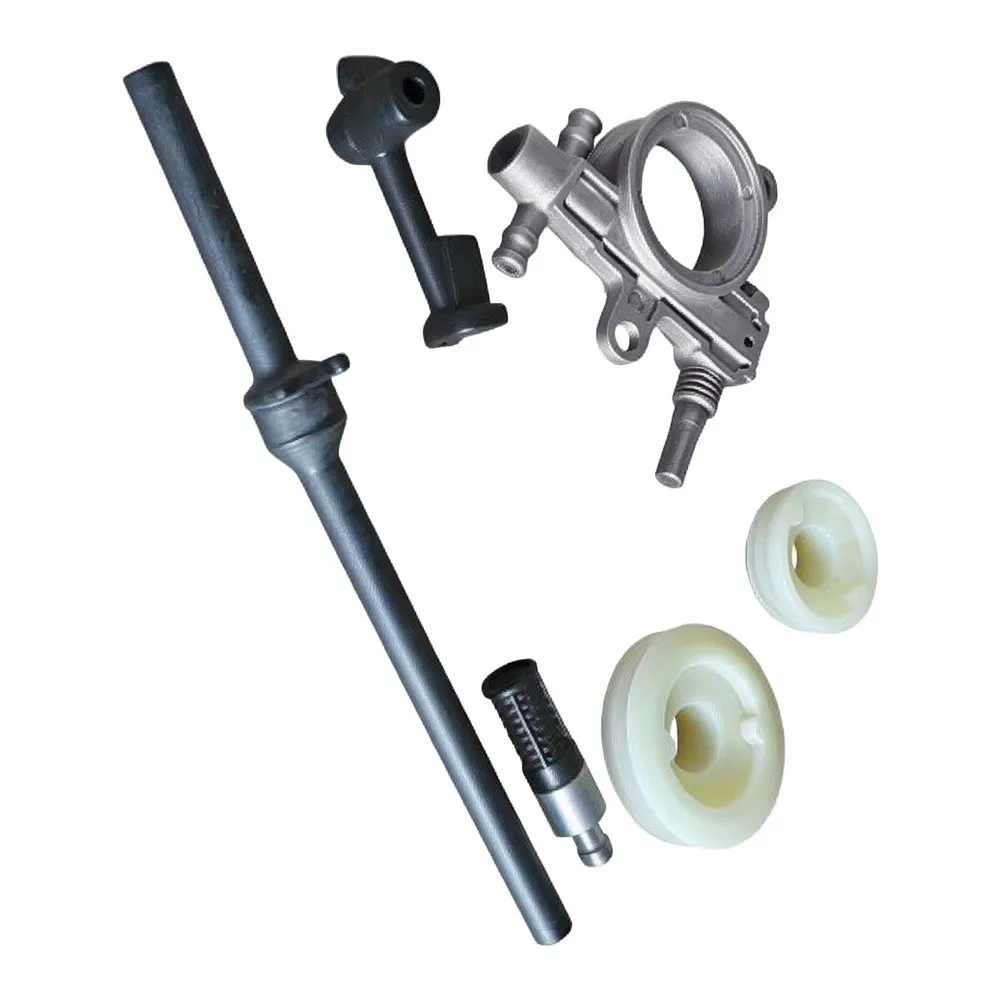 Oil Pump Pipe Hose Line Endless Screw Worm Kit For Chinese 25CC 2500 Chainsaw Parts Replacement Accessories