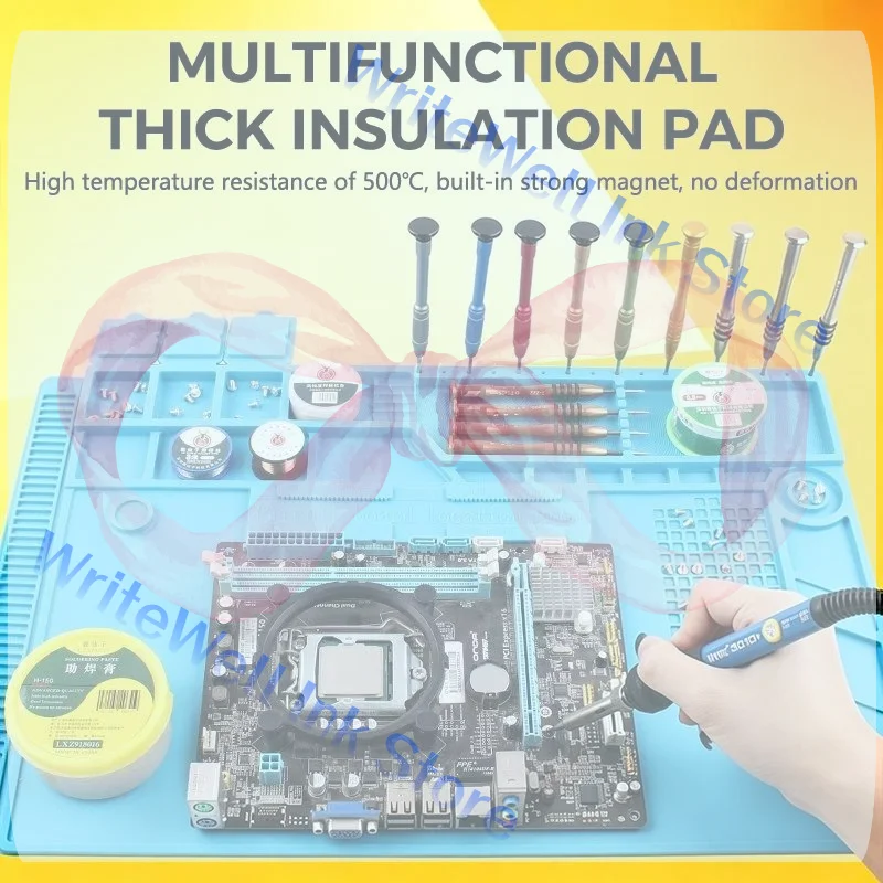 Phone Repair Kit - 자성 열 차단 실리콘 매트 수리
