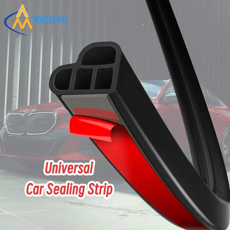 

Car Seals Sealant Strips Auto Rubber Door Seal Interior Doors Sealing Strip Automobiles Noise Insulation Soundproof Accessories