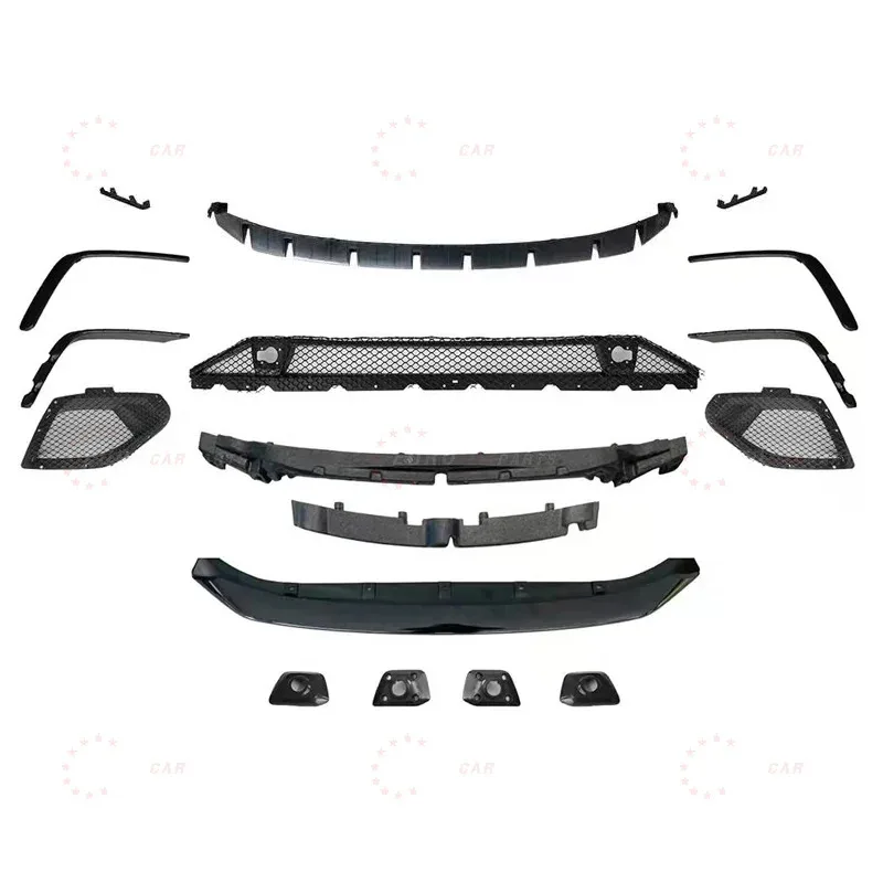 Car Bodykit For Maserati Ghibli Trofeo Auto Body Parts Front Rear Bumper Grille Body Kits without Headlights Taillights