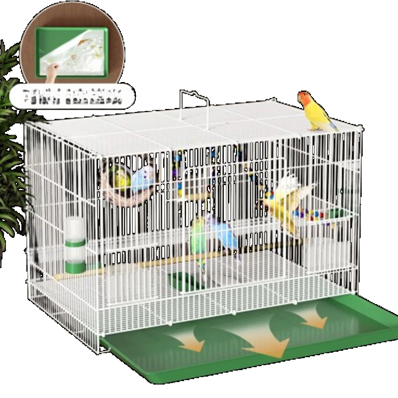 Canary Breeding Feeder Bird Cage Rabbit Villa Parrot Carrier Bird Cage Nest Budgie Oiseaux Accessoires Pet Products RR50BC