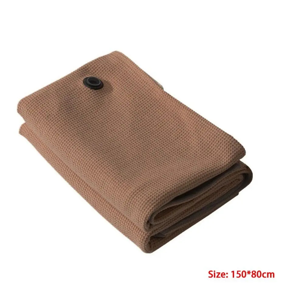Wearable USB Electric Heated Blanket 3 Heating Levels Portable Warm Shawl with Hat Washable Heating Lap Blanket Household