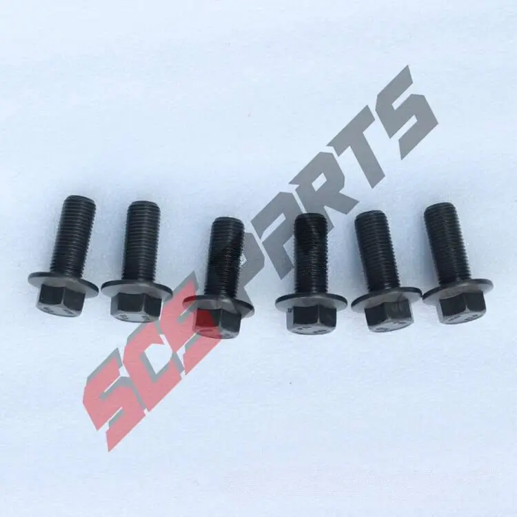 

6pcs 3906733 Hexagon Flange Head Cap Screw Fit Cummins Diesel Engine