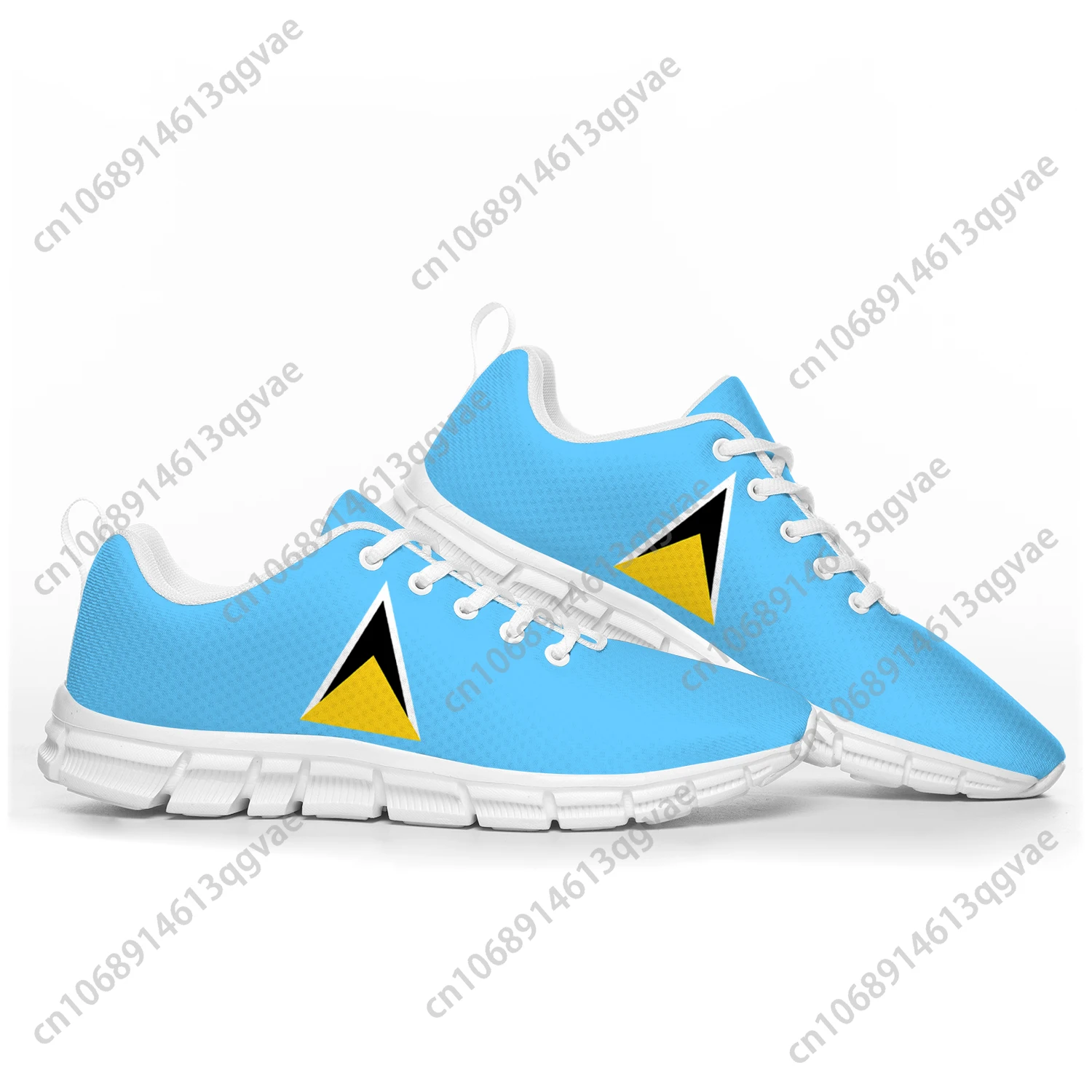 Saint Lucia Flag Sports Shoes Mens Womens Teenager Kids Children Sneakers Saint Lucia Casual Custom High Quality Couple Shoes