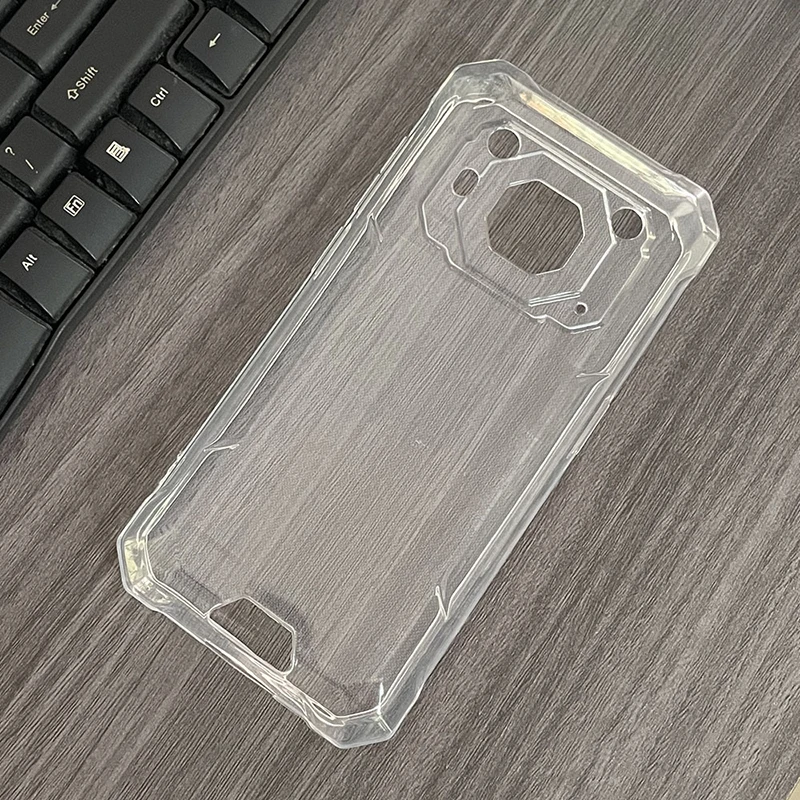 Dla Blackview BV 6200 Pro miękkie etui na telefon TPU dla BLACKVIEW BV6200Pro czarna przezroczysta obudowa silikonowa obudowa ochronna Coque — zdjęcie 4