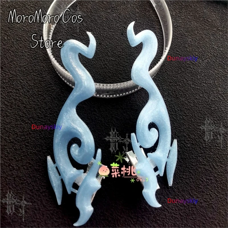 Wuthering Waves Qingxiao Full Set Hair Ornament Earrings Two Dimensional Game Costume Cosplay Accessory Comic Con Show view 6