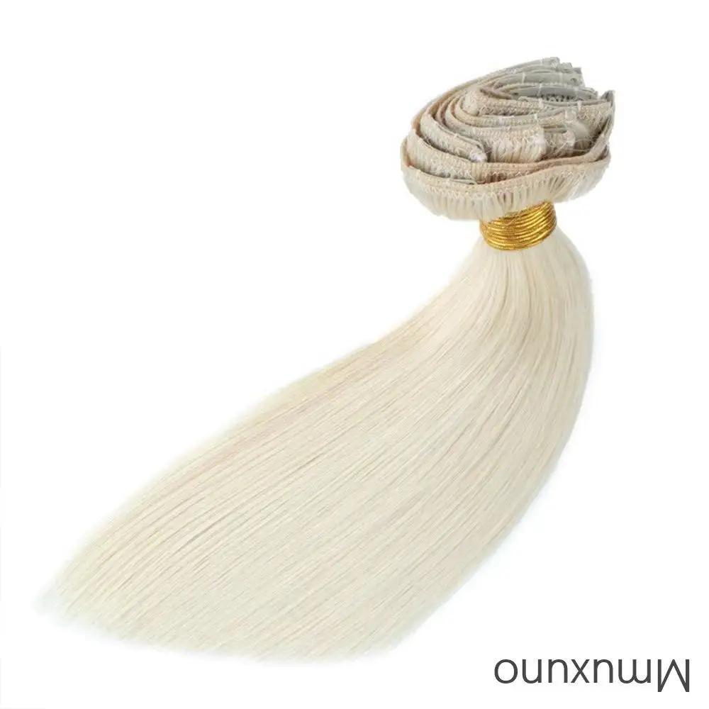 

Seamless Clip Human Hair Extensions Color 24# Easy to Install Hair Pieces for Quick Hair Transformation