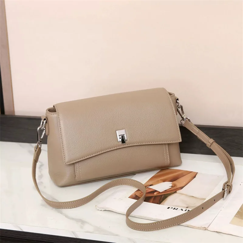 

Маленькая сумка через плечо из натуральной кожи, женская сумка через плечо из коровьей кожи, модная женская сумка из воловьей кожи