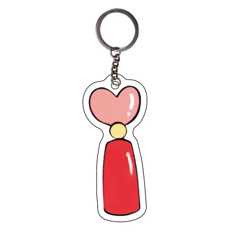 Cute Animal 26 Letter Custom-Acrylic Keychain Fun Charms Creative English DIY Backpack Accessorie Birthday Gift for Girl Boy Toy